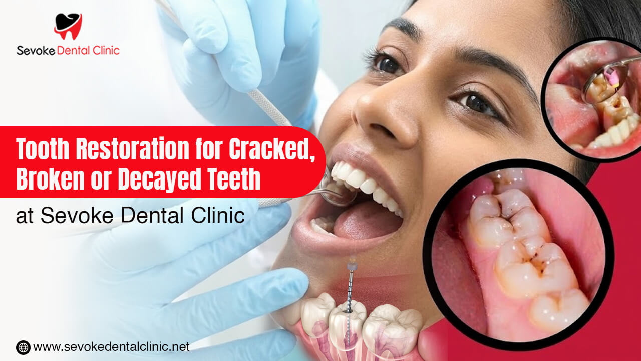 Tooth Restoration for Cracked, Broken or Decayed Teeth at Sevoke Dental Clinic